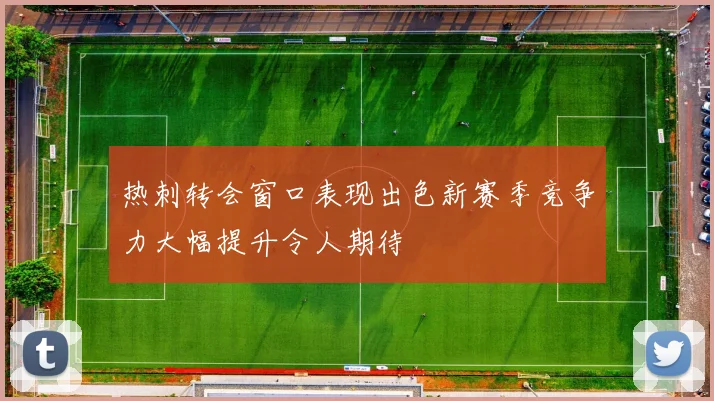 热刺转会窗口表现出色新赛季竞争力大幅提升令人期待